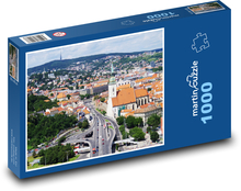 Bratislava - Slovensko, Dóm svatého Martina Puzzle 1000 dílků - 60 x 46 cm