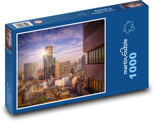 Słoneczne miasto Puzzle 1000 elementów - 60x46 cm