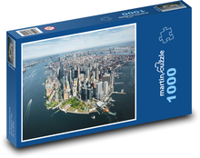 New York - panoráma, mesto Puzzle 1000 dielikov - 60 x 46 cm 