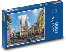 Historický Paríž - Francúzsko Puzzle 1000 dielikov - 60 x 46 cm 
