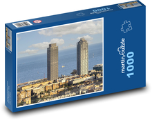 Wysokie drapacze chmur Puzzle 1000 elementów - 60x46 cm