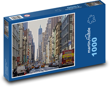 New York - Spojené státy americké Puzzle 1000 dílků - 60 x 46 cm