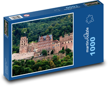 Zamek w Heidelbergu, Niemcy Puzzle 1000 elementów - 60x46 cm