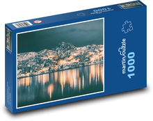 Nočné mesto Puzzle 1000 dielikov - 60 x 46 cm 