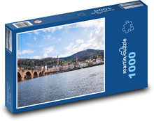 Heidelberg - Krk, Niemcy Puzzle 1000 elementów - 60x46 cm