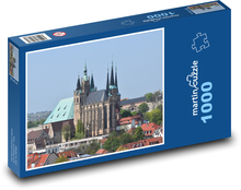 Erfurt - Deutschland Puzzle 1000 Teile - 60 x 46 cm