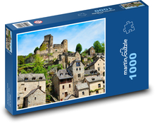 Hrad v meste Puzzle 1000 dielikov - 60 x 46 cm 