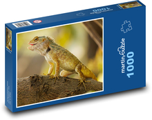 Jašterica lezie na strom Puzzle 1000 dielikov - 60 x 46 cm 