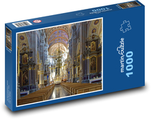 Litva - Kaunas, kostol Puzzle 1000 dielikov - 60 x 46 cm 