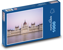 Parlament Węgierski - Dunaj Puzzle 1000 elementów - 60x46 cm
