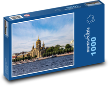 Kirche - St. Petersburg Puzzle 1000 Teile - 60 x 46 cm