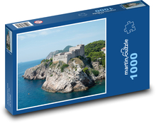 Dubrovnik - old town, Croatia Puzzle 1000 pieces - 60 x 46 cm 
