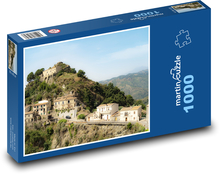 Savoca - Itálie, Sicílie Puzzle 1000 dílků - 60 x 46 cm