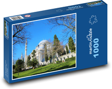 Suleymaniye - Istanbul, Moschee Puzzle 1000 Teile - 60 x 46 cm