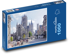 City - Cathedral Puzzle 1000 pieces - 60 x 46 cm 