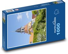 Faaborg - Dánsko, kostol Puzzle 1000 dielikov - 60 x 46 cm 