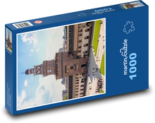 Mailand - Castello Sforzesco, Italien Puzzle 1000 Teile - 60 x 46 cm
