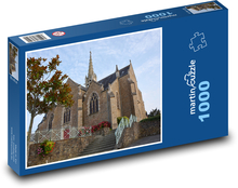 Kostel - Británie, Anglie Puzzle 1000 - 60x46 cm