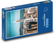 Transamerikanische Pyramide Puzzle 1000 Teile - 60 x 46 cm