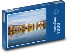 Linz - Rakúsko Puzzle 1000 dielikov - 60 x 46 cm 