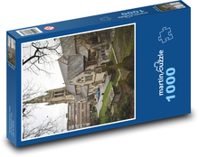 Bournemouth - Christchurch Prior, Kirche Puzzle 1000 Teile - 60 x 46 cm