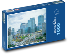 Stadt - Wolkenkratzer Puzzle 1000 Teile - 60 x 46 cm