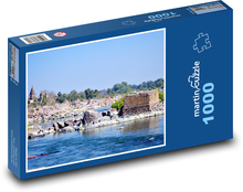 Pobřeží u moře Puzzle 1000 dílků - 60 x 46 cm