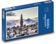 Městská věž Puzzle 1000 dílků - 60 x 46 cm