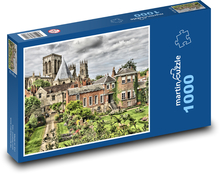 York - anglické hrabství Puzzle 1000 dílků - 60 x 46 cm