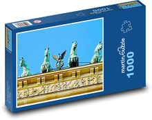 Brama Brandenburska - Berlin, Niemcy Puzzle 1000 elementów - 60x46 cm