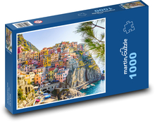 Häuser - Riff, Meer Puzzle 1000 Teile - 60 x 46 cm