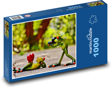 Láska - svatý Valentýn  Puzzle 1000 dílků - 60 x 46 cm