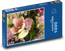 Valentine´s Day Lily Bouquet Puzzle 1000 pieces - 60 x 46 cm