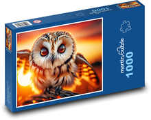Bei Sonnenuntergang. Puzzle 1000 Teile - 60 x 46 cm