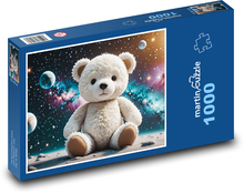 Medvídek ve vesmíru Puzzle 1000 dílků - 60 x 46 cm