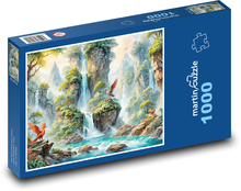 Džungle  Puzzle 1000 - 60x46 cm