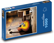 Guitar Puzzle 1000 pieces - 60 x 46 cm 