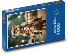 Przejażdżki misiem Puzzle 1000 elementów - 60x46 cm