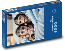 Szczęśliwe małpy Puzzle 1000 elementów - 60x46 cm