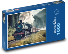 Dampfzug Puzzle 1000 Teile - 60 x 46 cm