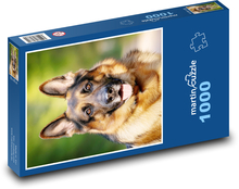 Hund - Deutscher Schäferhund Puzzle 1000 Teile - 60 x 46 cm