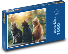 Cats of a friend Puzzle 1000 pieces - 60 x 46 cm 