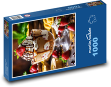 Lody z truskawkami Puzzle 1000 elementów - 60x46 cm