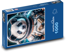 Astronautenpanda Puzzle 1000 Teile - 60 x 46 cm