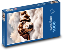 Dog - Dachshund Puzzle 1000 pieces - 60 x 46 cm 