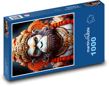 Monkey - Hanuman Puzzle 1000 pieces - 60 x 46 cm 
