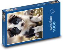 Dog - Border Collie Puzzle 1000 pieces - 60 x 46 cm 