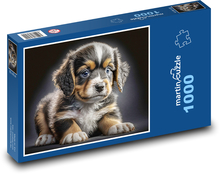 Puppy Puzzle 1000 pieces - 60 x 46 cm 