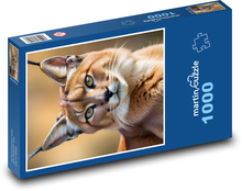 Caracal - Katze Puzzle 1000 Teile - 60 x 46 cm