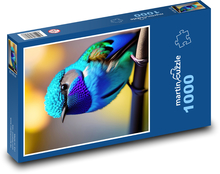 Modrý vták Puzzle 1000 dielikov - 60 x 46 cm 